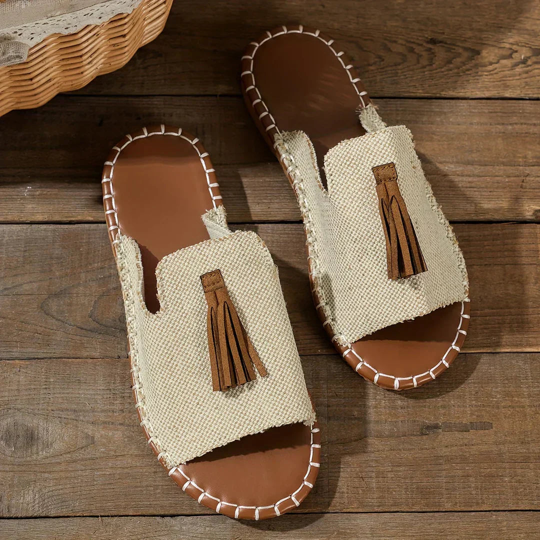 Bettina - Komfortable Sandaler i Bohemestil