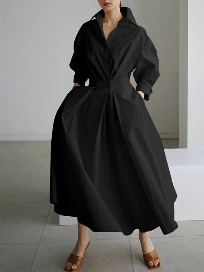 Clémence - Robe Maxi Majestueuse Cintrée