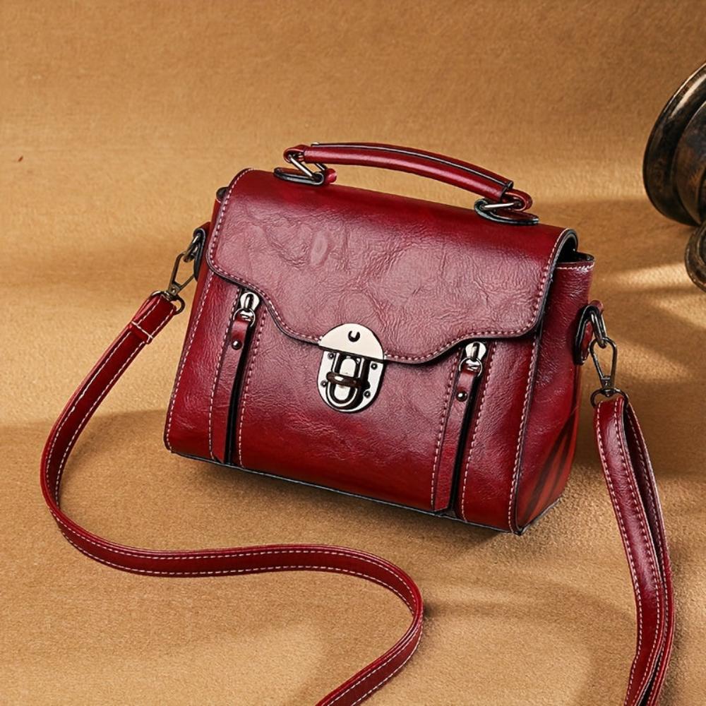 Karin - Bolso Bandolera de Cuero Moderno