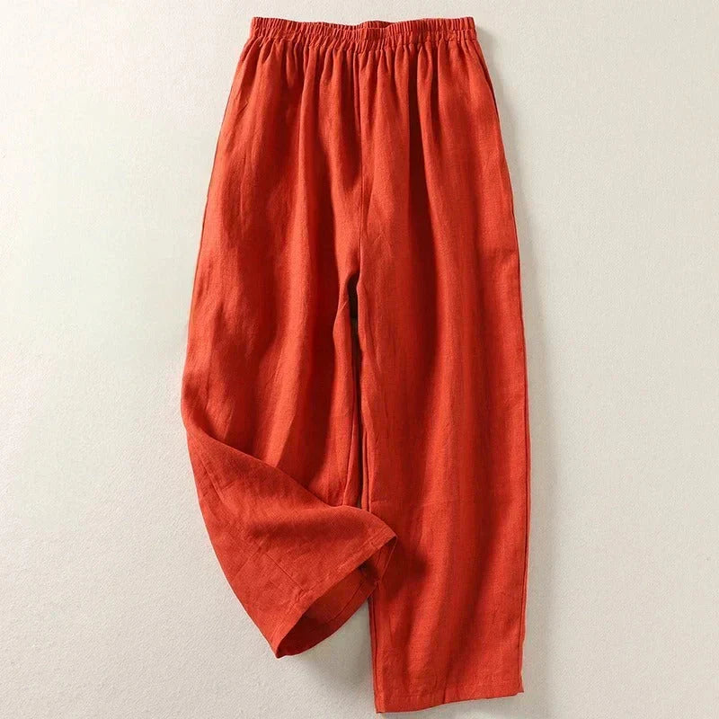Dayana - Paquete de 5 Pantalones Ligeros de Lino