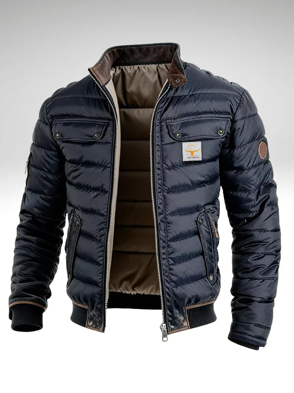 Jack - Abrigo Acolchado Masculino con Múltiples Bolsillos