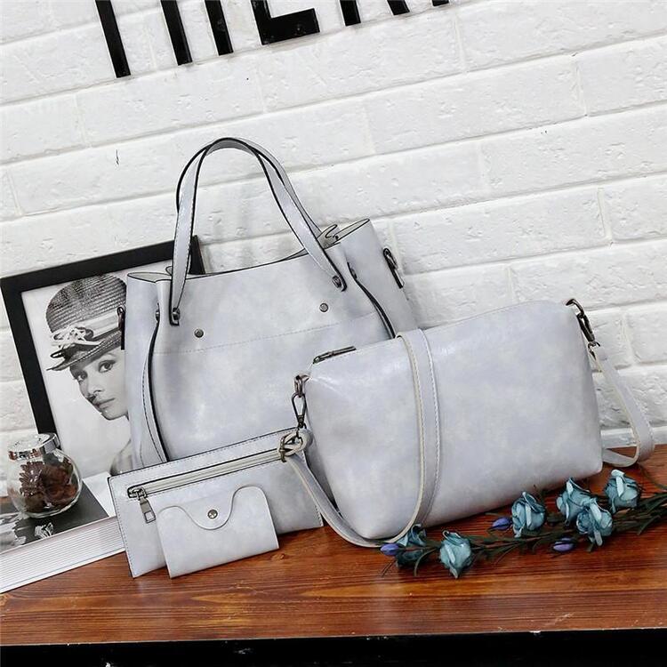 Gilda - Conjunto de Bolsos de Cuero 4pzs