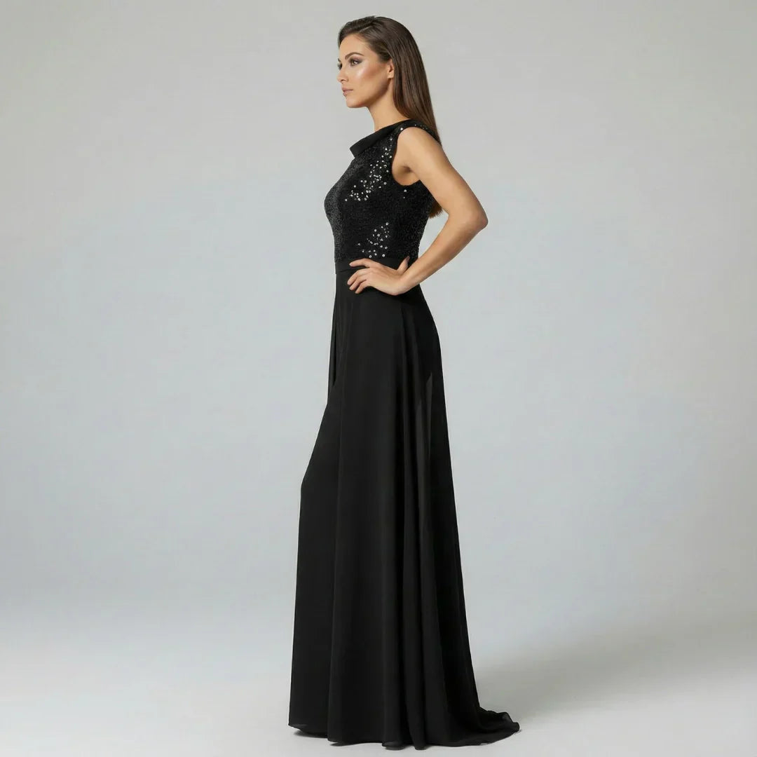 Jasmin - Combinaison Mi Robe Haute Couture