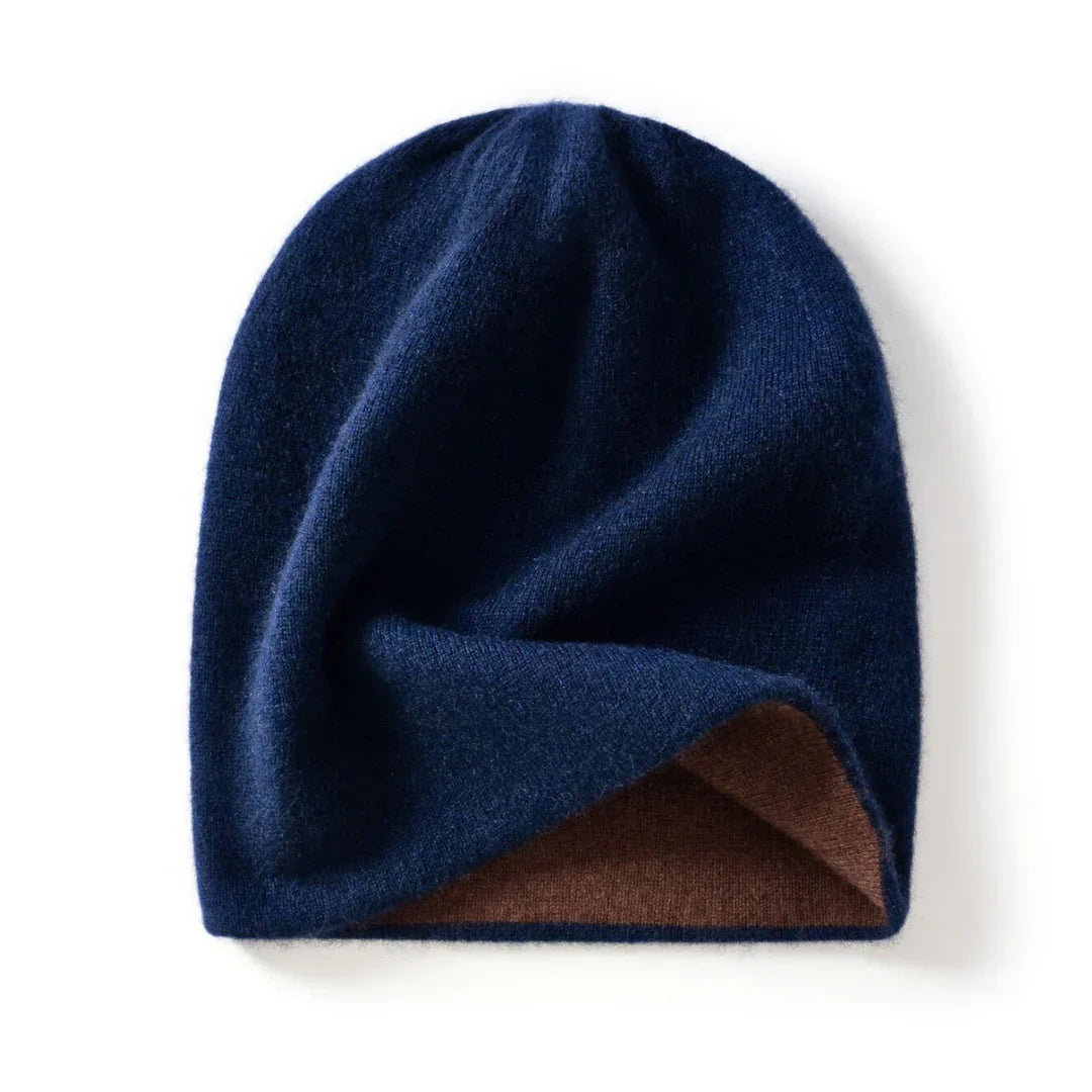 Payne - Bonnet en Cachemire Réversible Ultra Doux