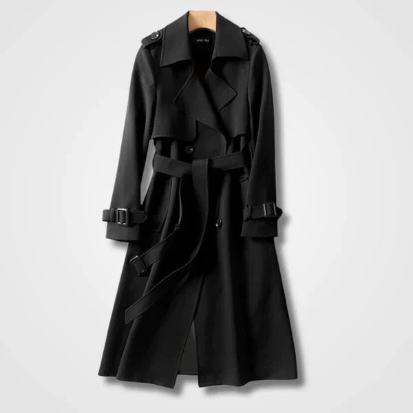 Candice - Trench Long de Qualité Supérieure
