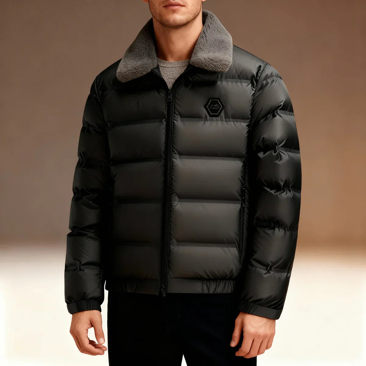 Petros - Manteau Matelassé Élégant de Qualité Premium