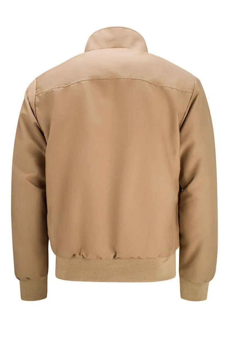 Kelvin - Chaqueta Chic Informal con Forro a Cuadros
