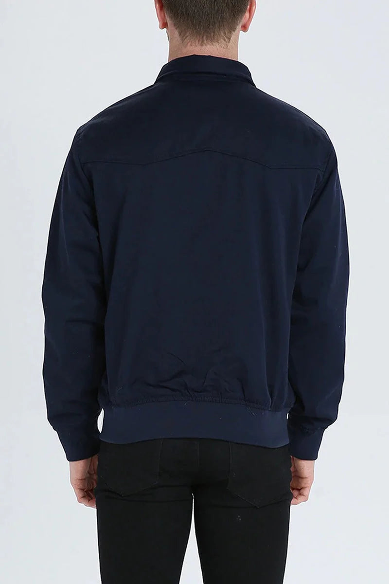Kelvin - Chaqueta Chic Informal con Forro a Cuadros