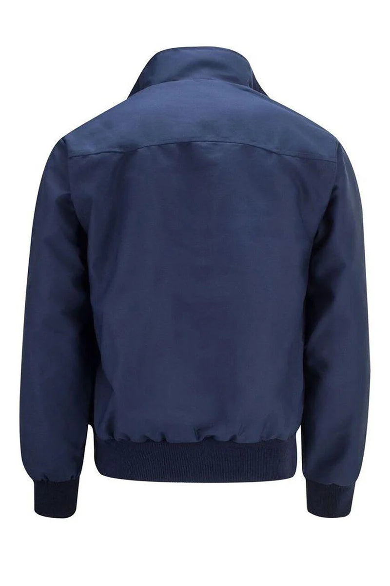Kelvin - Chaqueta Chic Informal con Forro a Cuadros