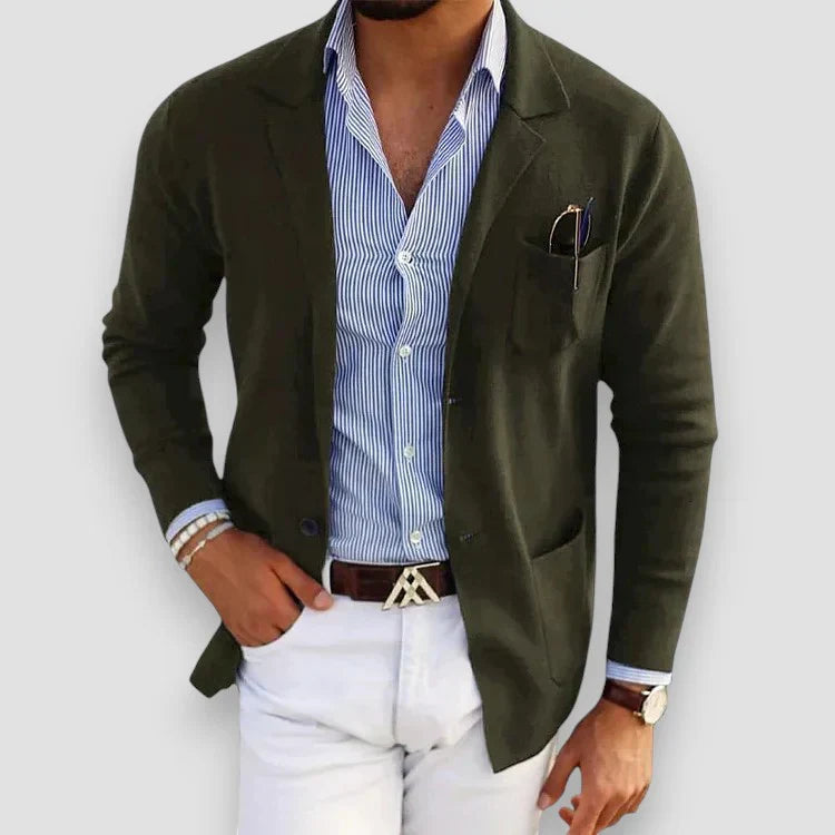 Gareth - Blazer Premium de Fibras Naturales