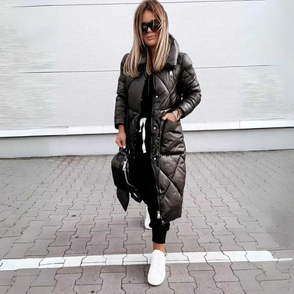 Dina - Longue Doudoune Thermique Tendance