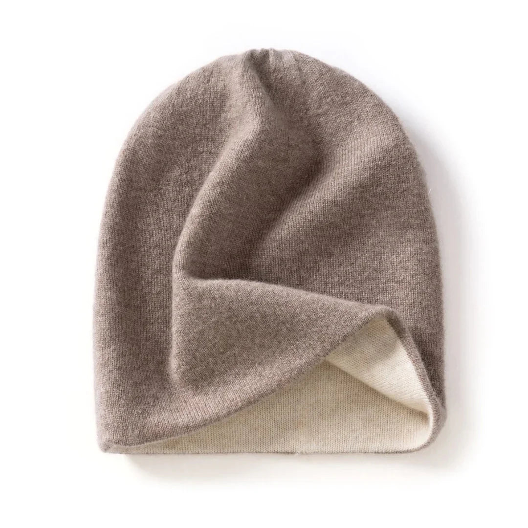 Payne - Bonnet en Cachemire Réversible Ultra Doux