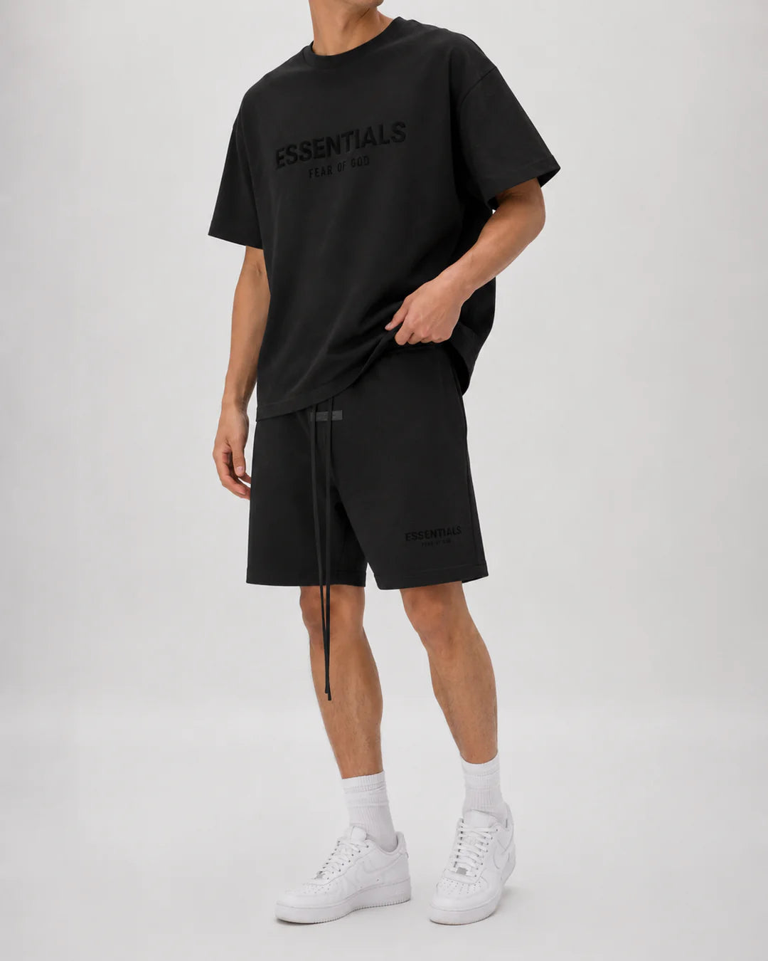 Essam - Conjunto Casual Camiseta y Shorts de Algodón
