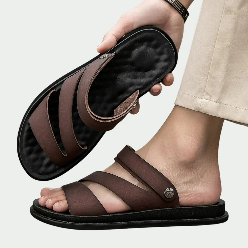 Darren - Elegante Casual Sandaler i Ægte Læder