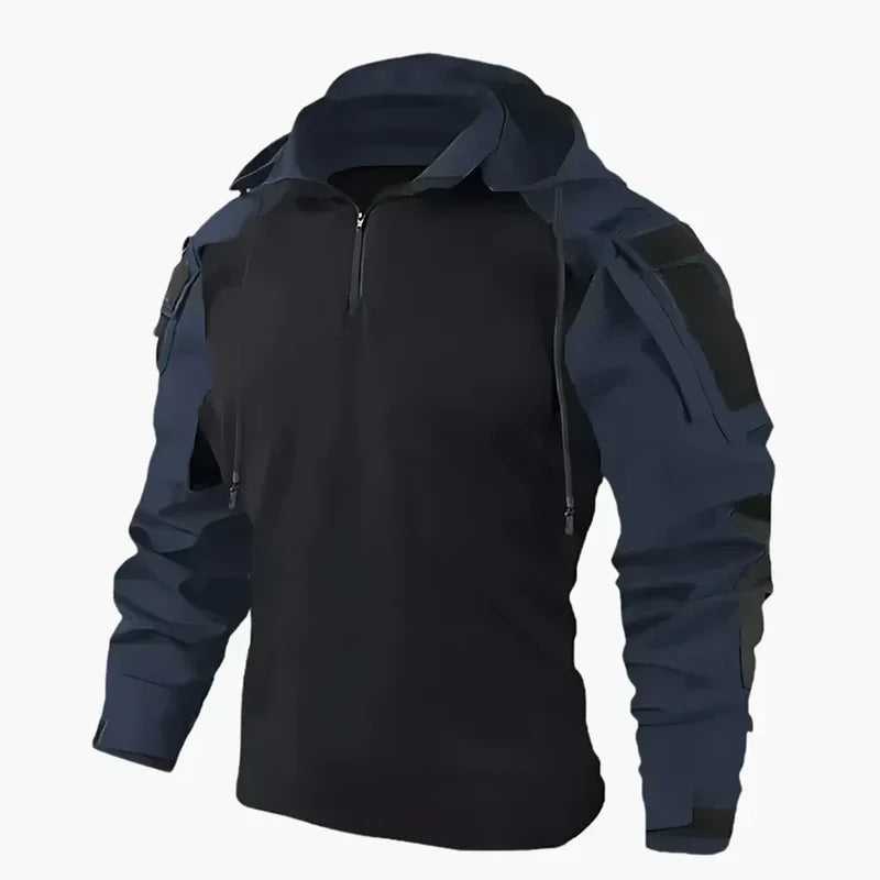 Zyad - Sudadera Impermeable Táctica Multifuncional