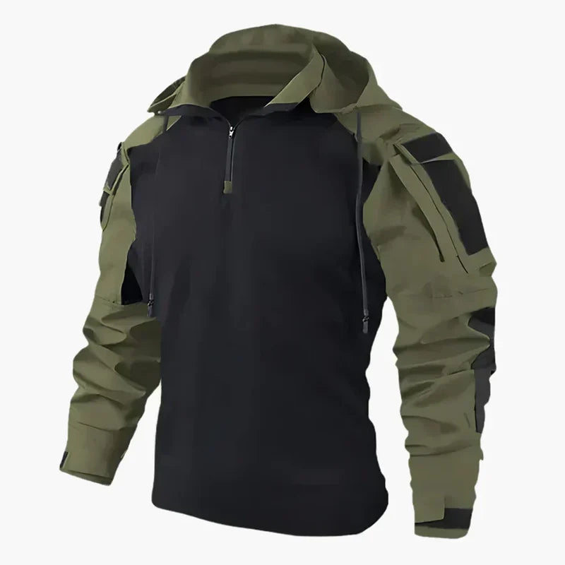 Zyad - Sudadera Impermeable Táctica Multifuncional