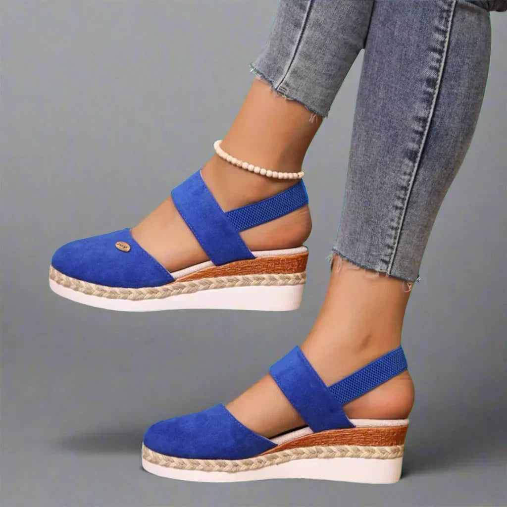 Dalina - Ortopædiske Espadriller med Platform