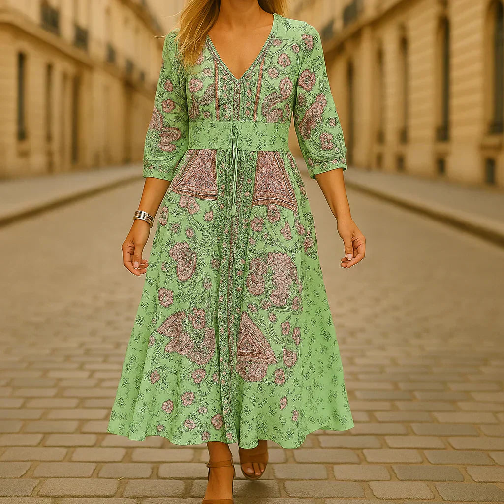 Marion - Ľahké Boho Chic Prémiové Šaty