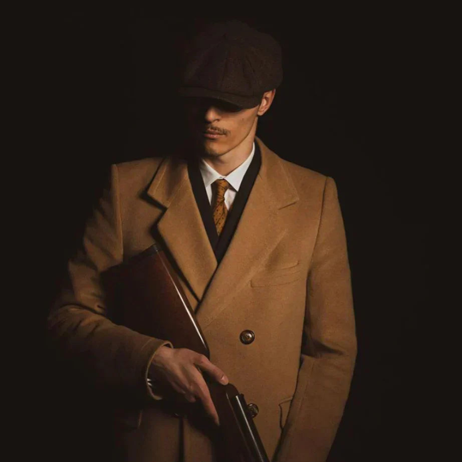 Shelby - Beret de Gentleman en Tweed | Peaky Blinders
