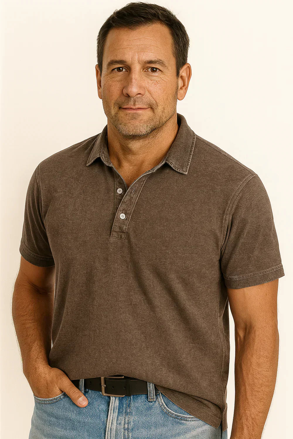 Matteo - Økologisk Bomulds Antiperspirant Poloshirt