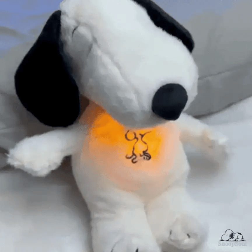 Snoopy® - Peluche Respiration Apaisante