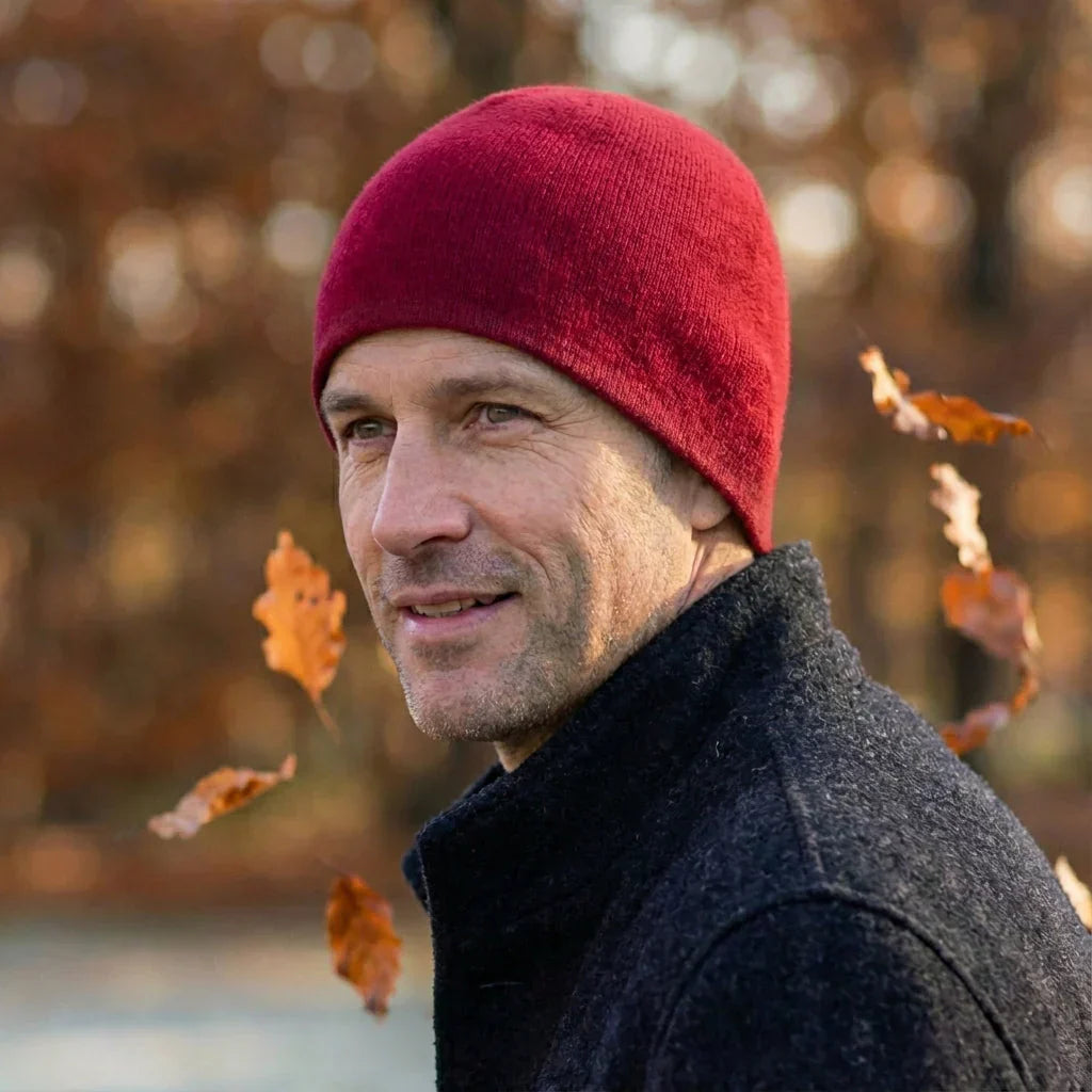 Payne - Bonnet en Cachemire Réversible Ultra Doux