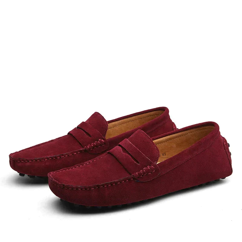 Arnaud - Mocassins Italiens en Daim