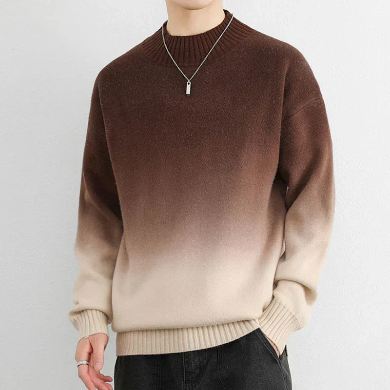 Johan - Pull en Laine Ombré Doublure Polaire