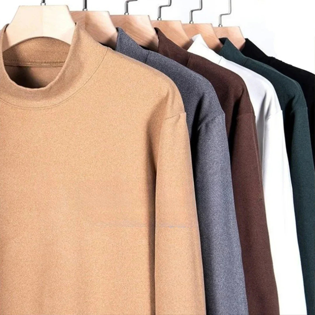 Bono - T Shirt à Manches Longues de Qualité Supérieure Homme
