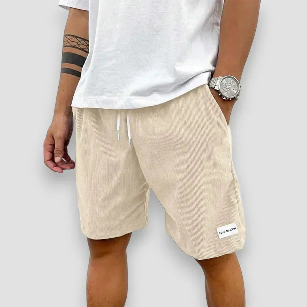 Emil - Shorts de Pana Casual Premium