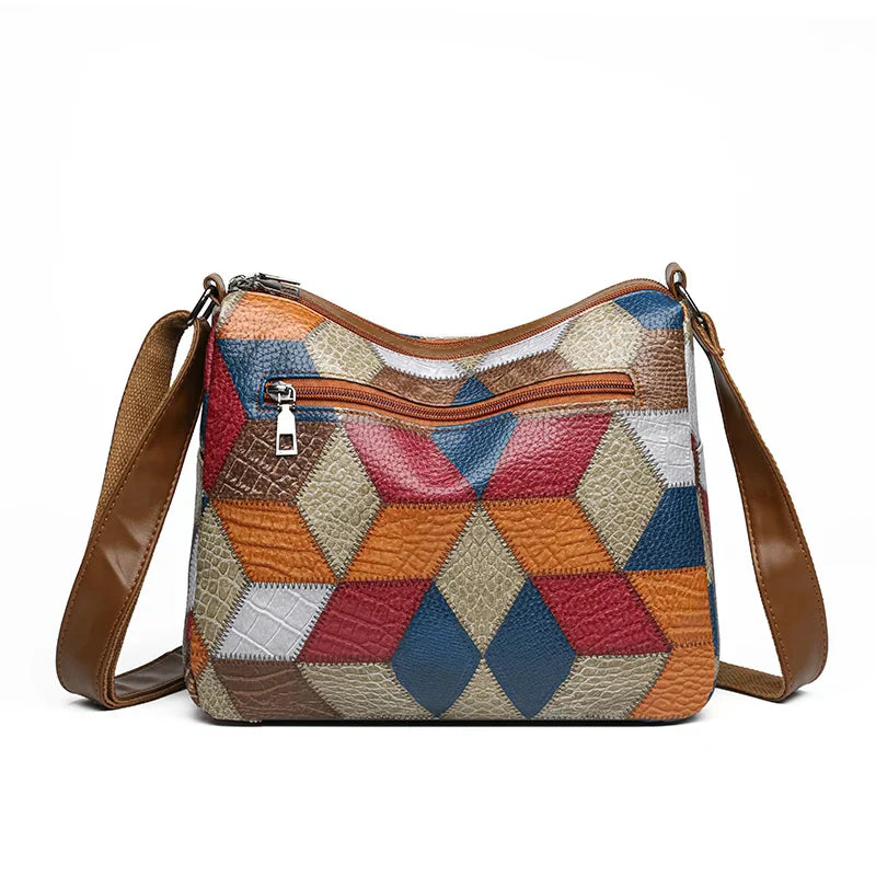 Hallie - Elegant Håndlavet Læder Crossbody Taske