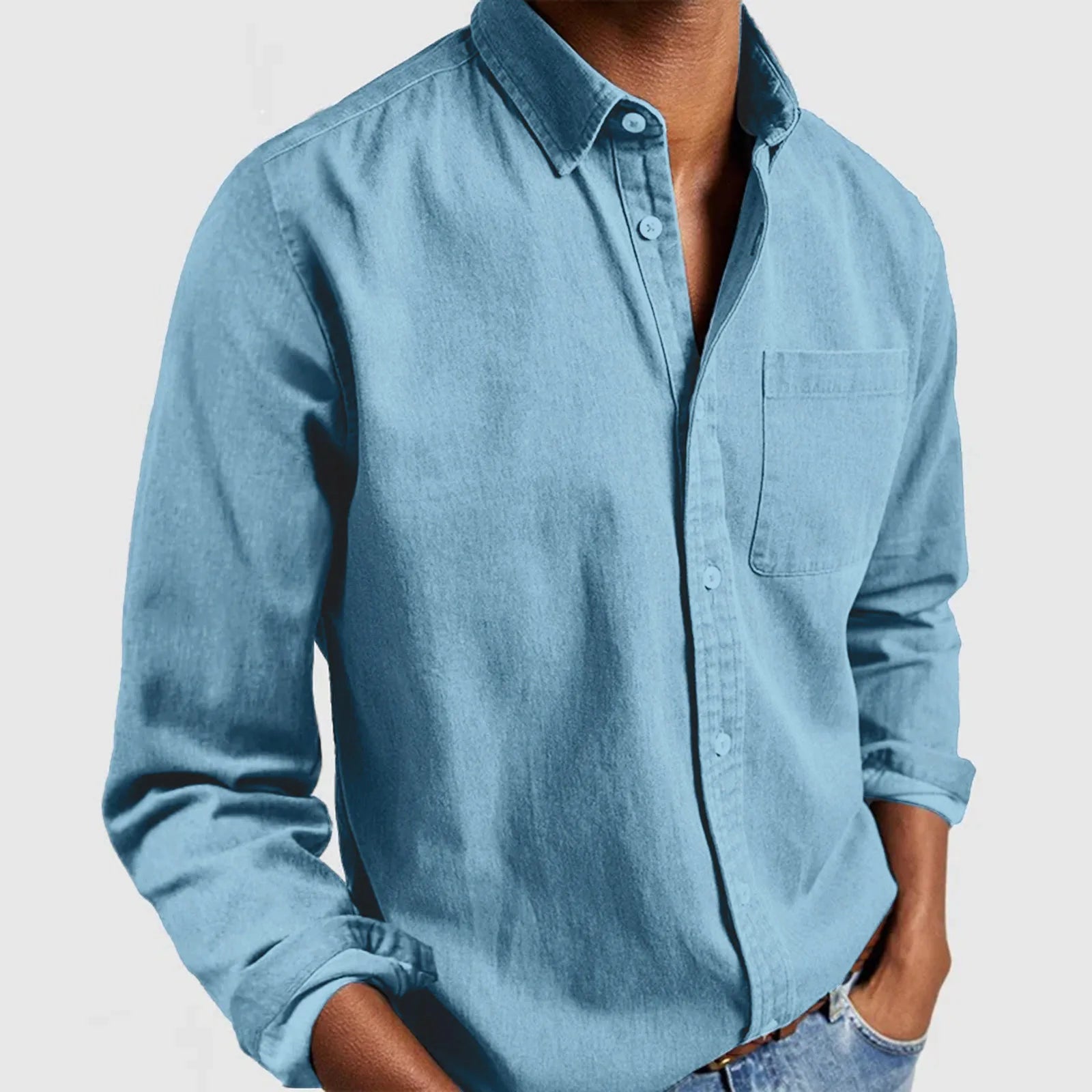 Pablo - Camisa De Algodón Con Confort De Lujo