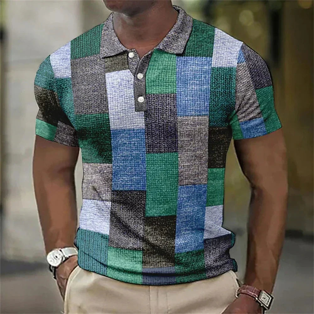 Panama - Polo de Qualité Supérieure en Patchwork