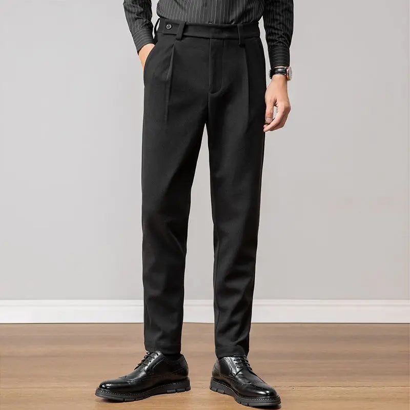 Westley - Pantalon Mélange Laine Cachemire Premium