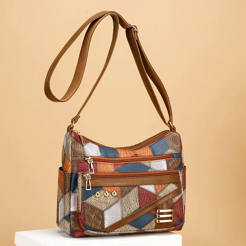 Allegra & Giulia - Elegante Håndlavede Læder Crossbody Tasker