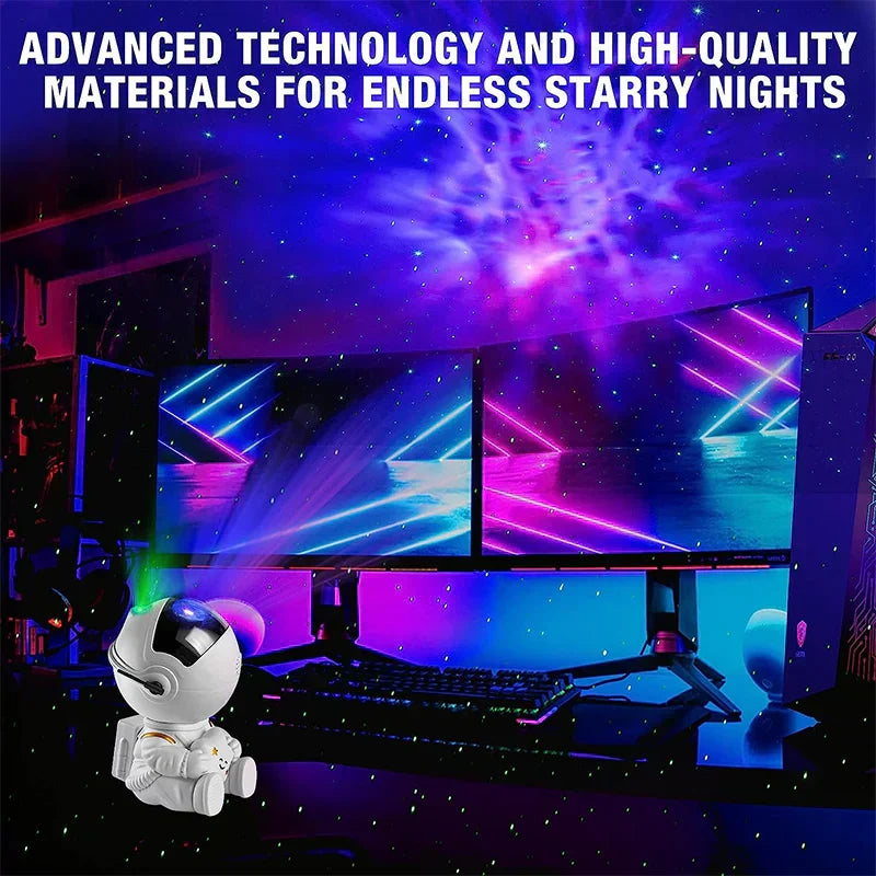 StarrX® Astronaute Projecteur Galactique Multi-Effets
