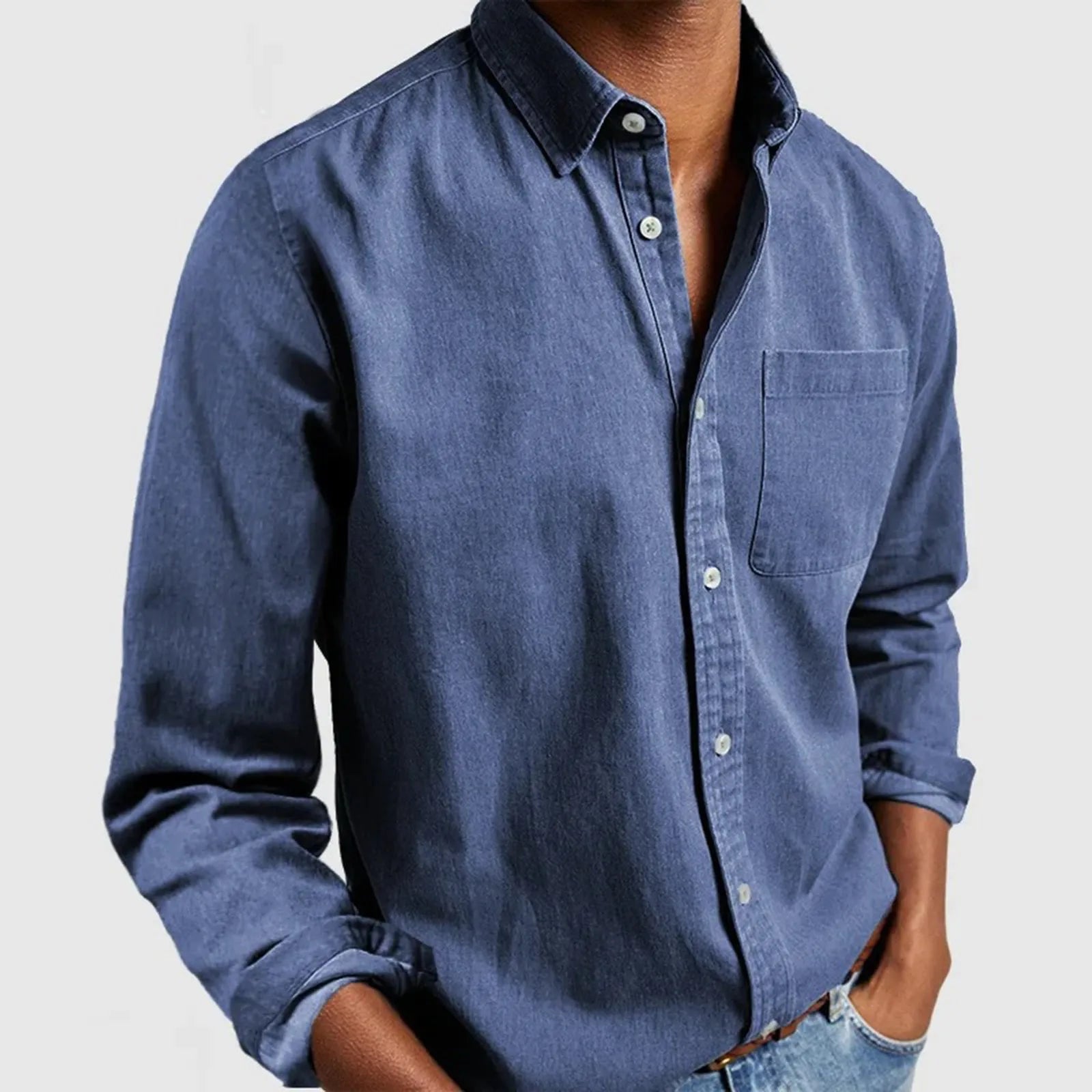 Pablo - Camisa De Algodón Con Confort De Lujo