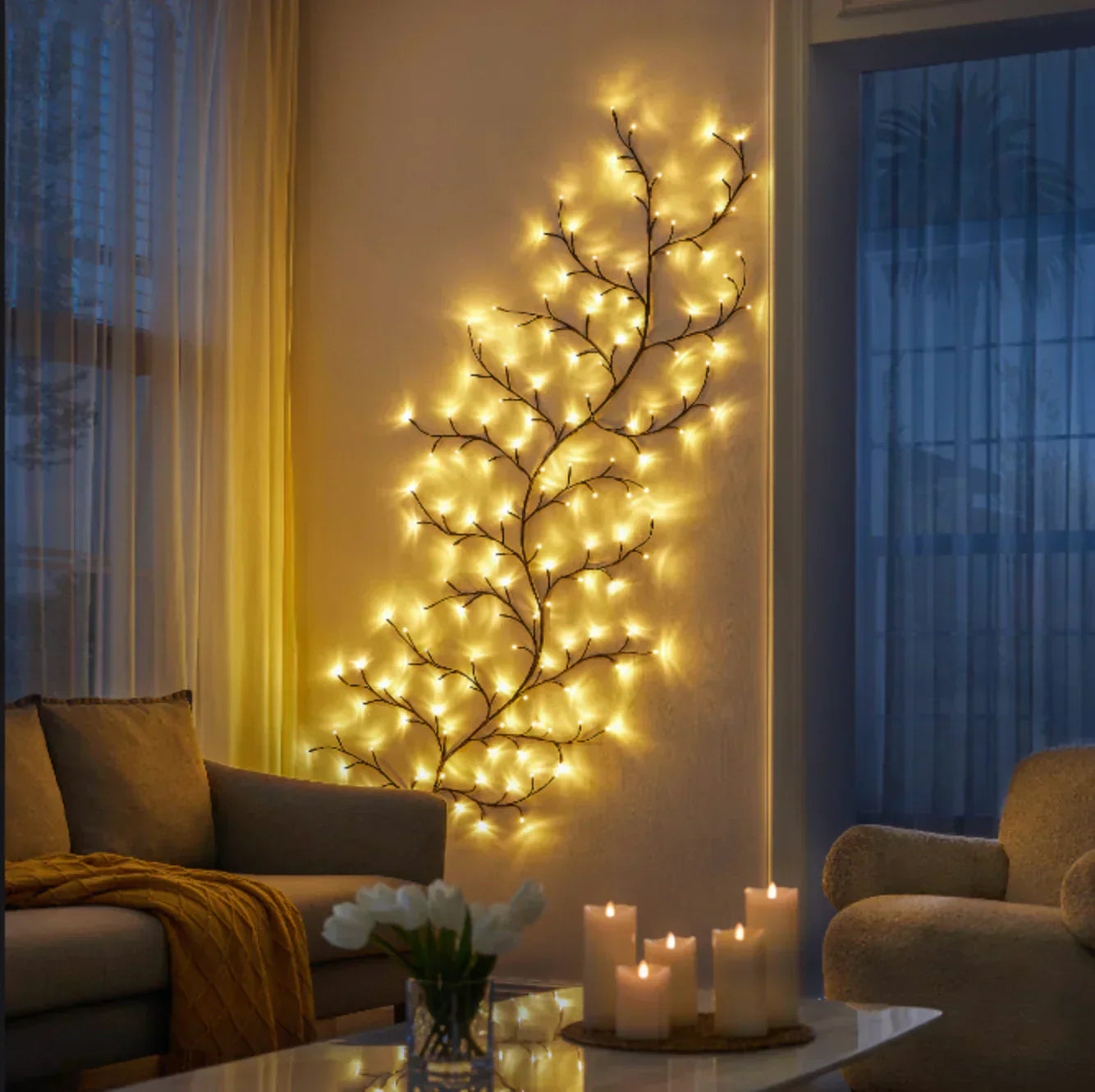 Cherry™ - Blødt Blomster Lys Elegance