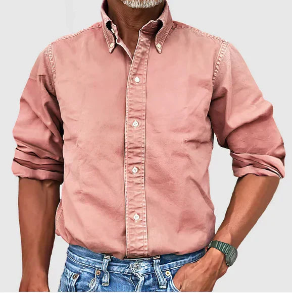 Pieter - Camisa Clásica de Algodón de Alta Calidad