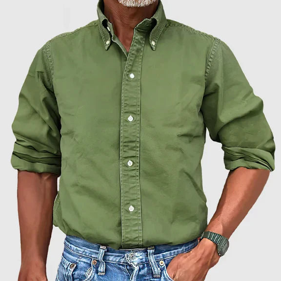 Pieter - Camisa Clásica de Algodón de Alta Calidad