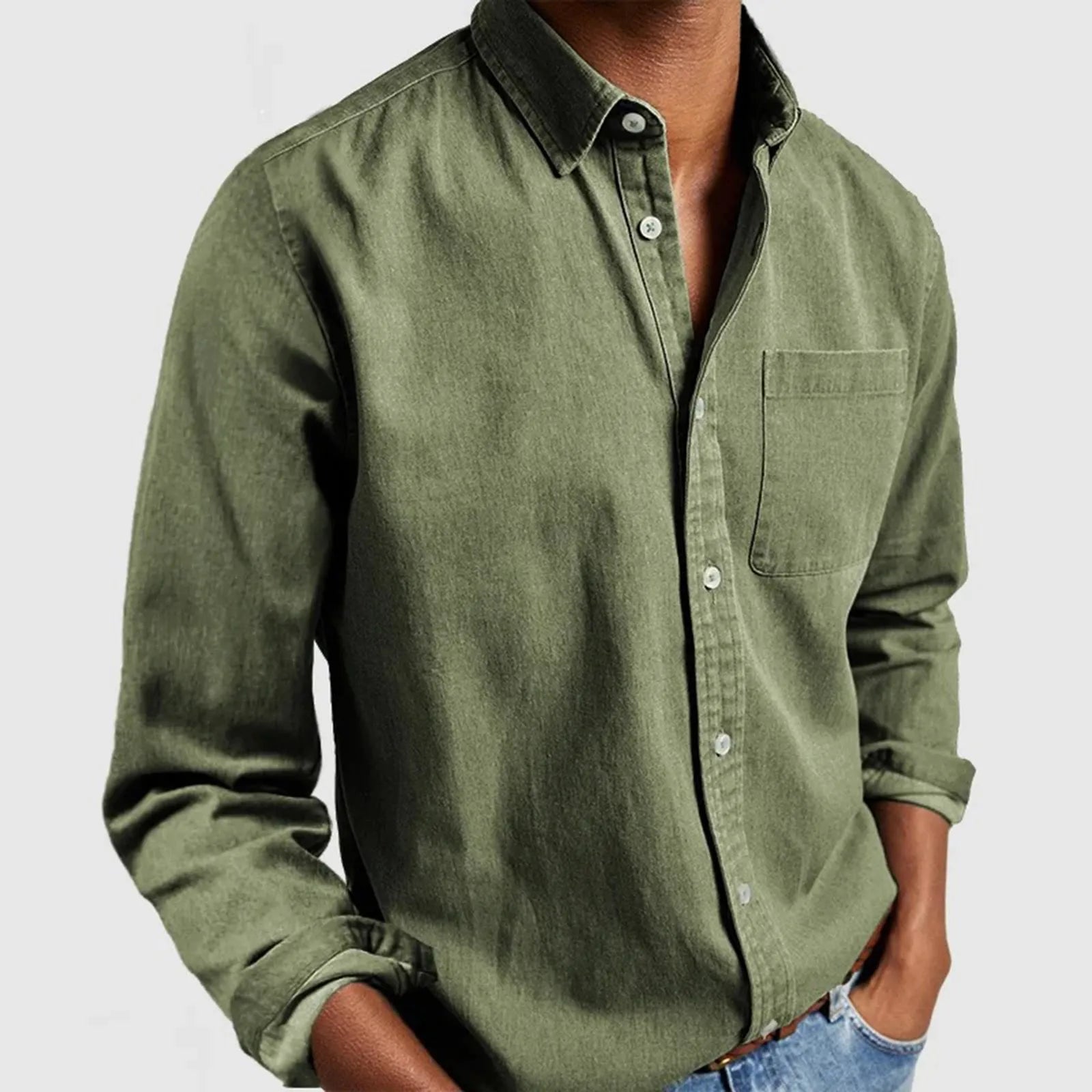 Pablo - Camisa De Algodón Con Confort De Lujo