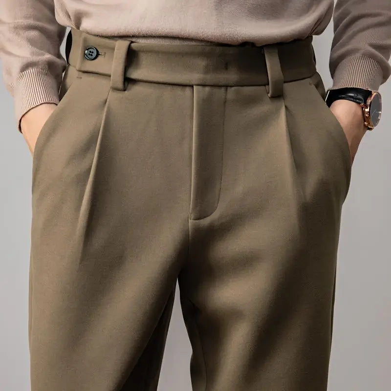 Westley - Pantalon Mélange Laine Cachemire Premium