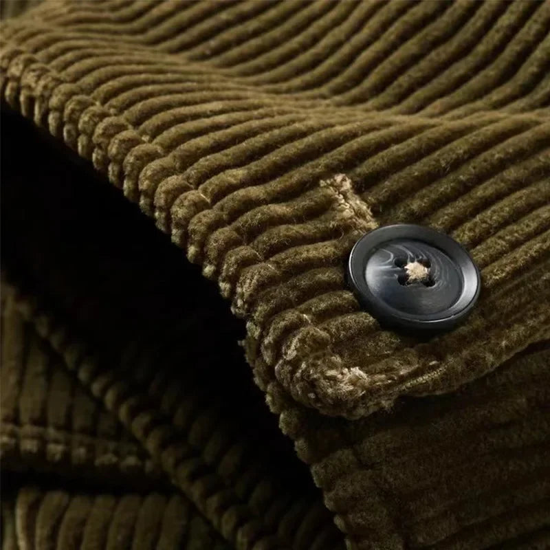 Alfred - Veste Rétro en Velours Côtelé