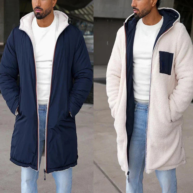 Lukas - Oboustranná Nepromokavá Fleece Bunda 2v1