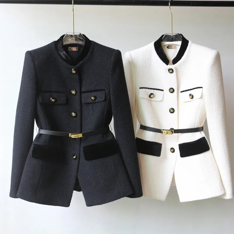 Carmen - Veste Ceinturée Haute Couture