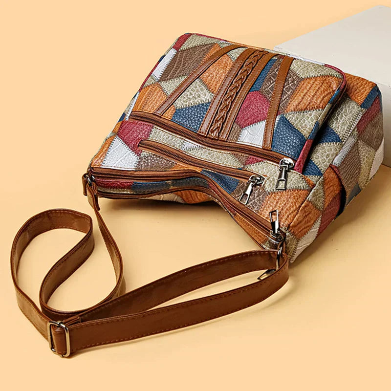 Allegra & Giulia - Elegante Håndlavede Læder Crossbody Tasker