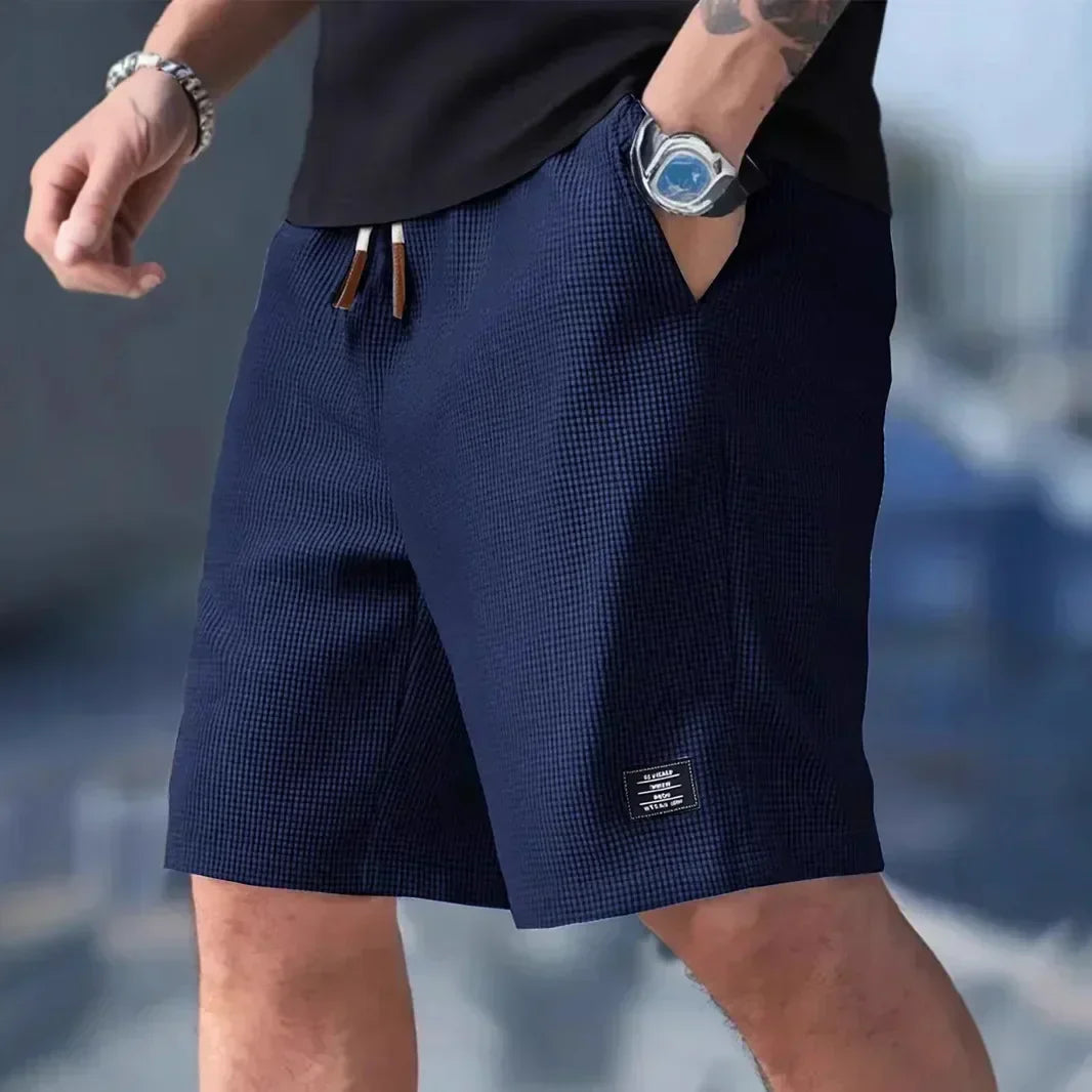 Aronis - Shorts Premium Transpirables con Textura