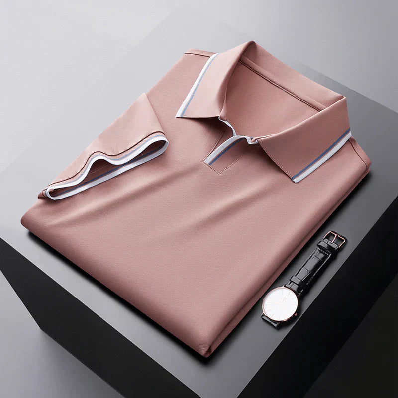 Gaultier - Polo de Manga Corta de Seda Prestige