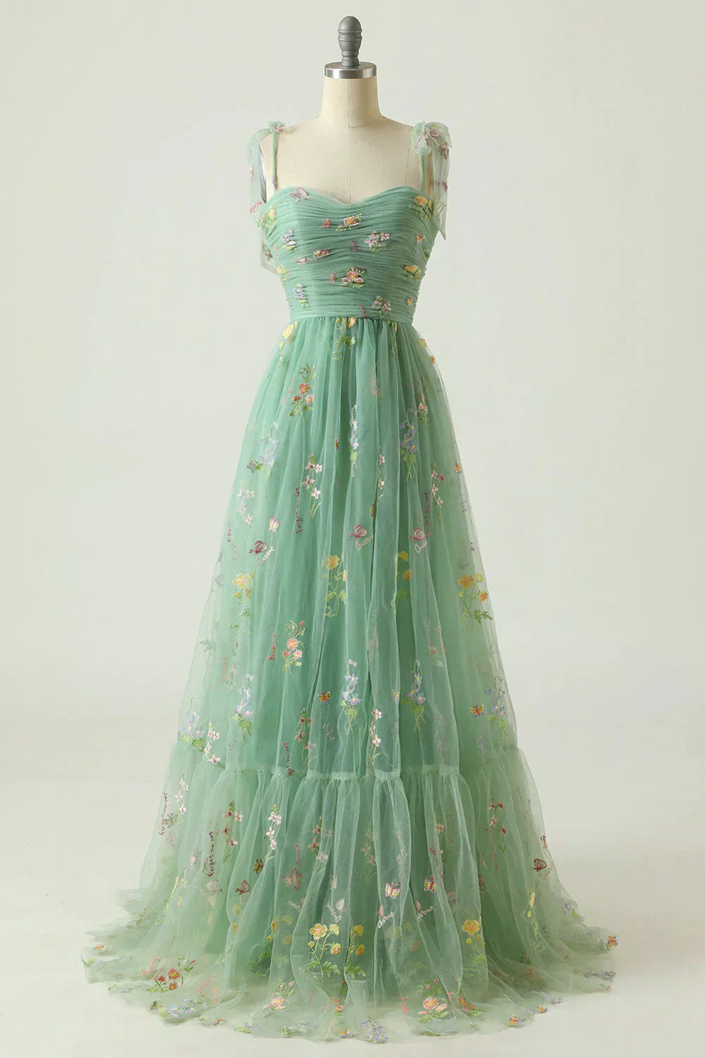 Aurora - Robe de Bal en Tulle Brodée Haut de Gamme