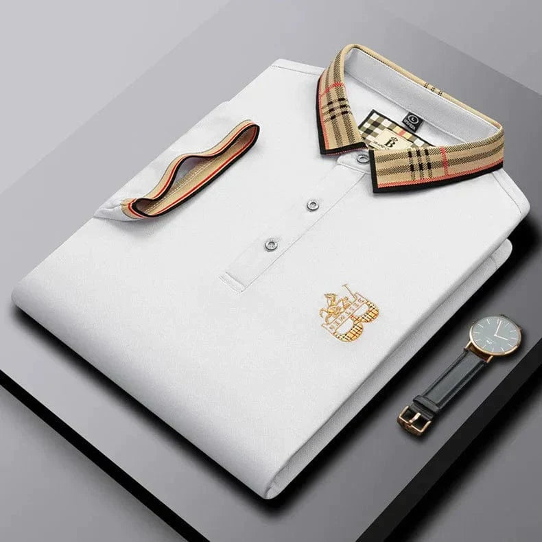 Balderic - Polo en Coton Biologique Détails Premium